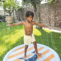 New Tapis de glisse arroseur Requin Enfant Piscine Enfant