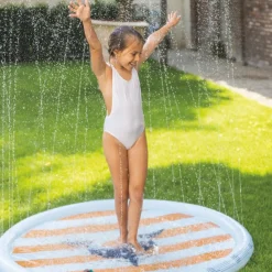 New Tapis de glisse arroseur Requin Enfant Piscine Enfant