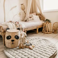 Online Tapis de jeu 2 en 1 Noomad Organic Soft Meadow Green Tapis De Jeu