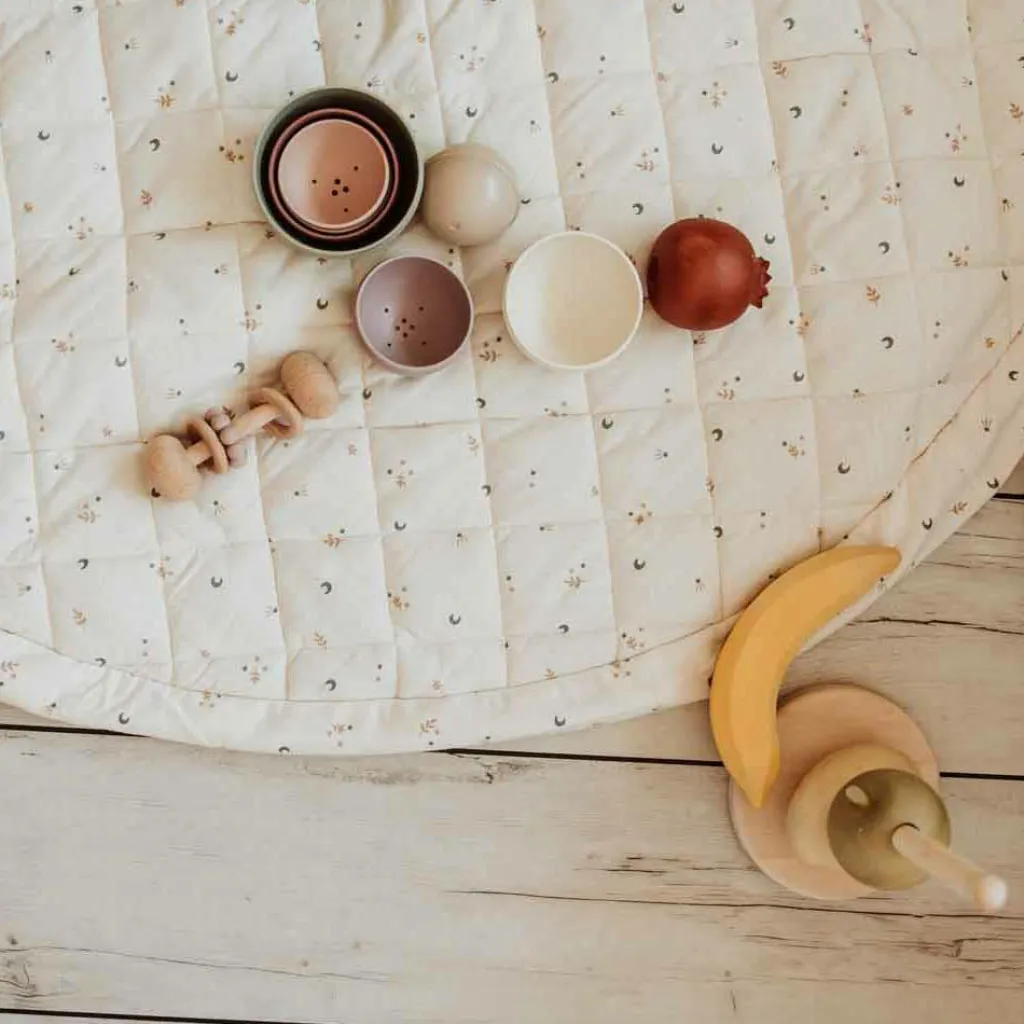 New Tapis de jeu 2 en 1 Noomad Organic Soft Moon Tapis De Jeu