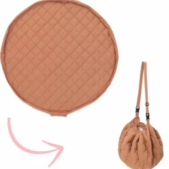 Best Tapis de jeu 2 en 1 Noomad Organic Soft Tawny Brown Tapis De Jeu