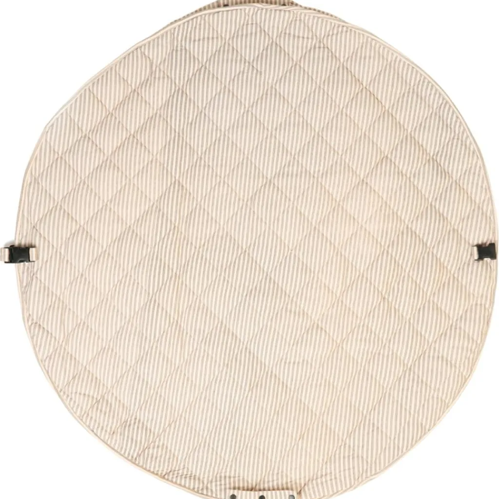 Discount Tapis de jeu 2 en 1 Noomad Organic Soft Stripes Blue Tapis De Jeu