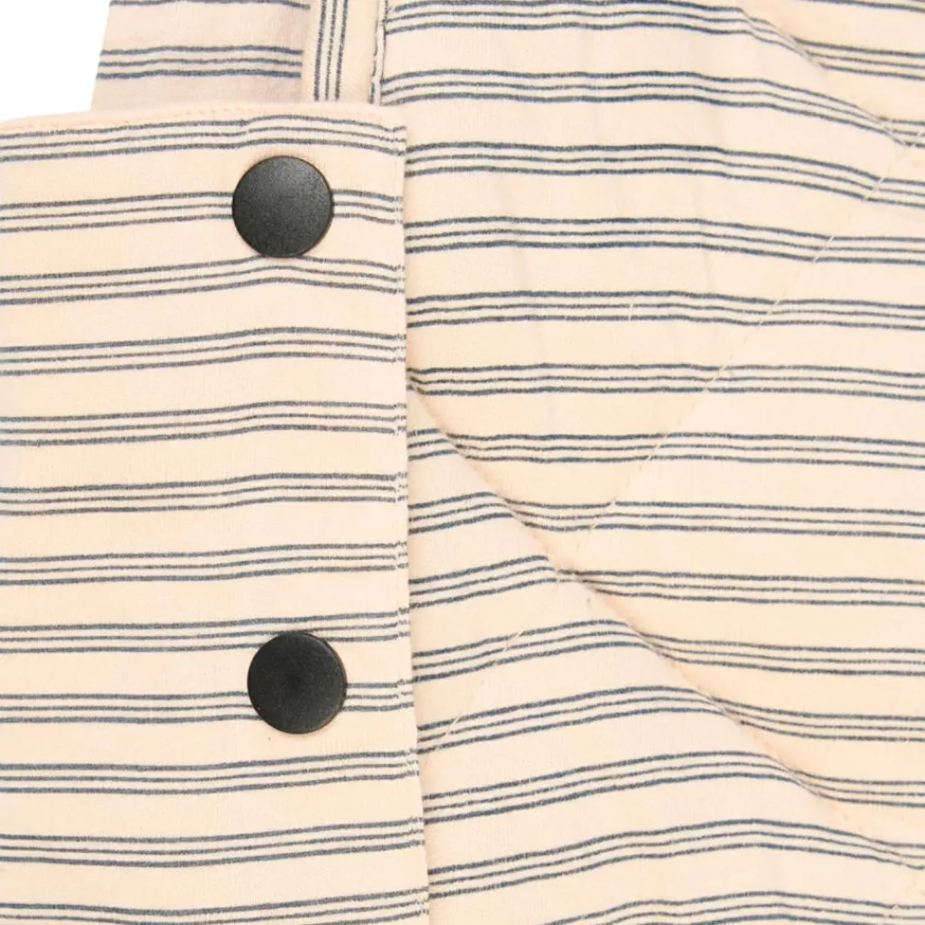 Discount Tapis de jeu 2 en 1 Noomad Organic Soft Stripes Blue Tapis De Jeu