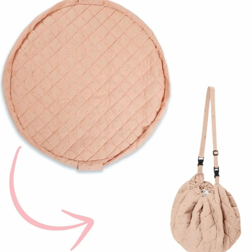 Discount Tapis de jeu 2 en 1 Noomad Organic Soft Fleuri Tapis De Jeu