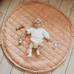 Discount Tapis de jeu 2 en 1 Noomad Organic Soft Fleuri Tapis De Jeu