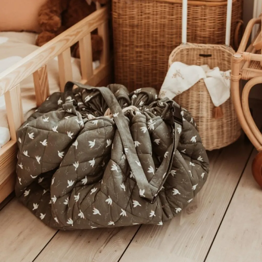 Clearance Tapis de jeu 2 en 1 Noomad Organic Soft Birds Tapis De Jeu