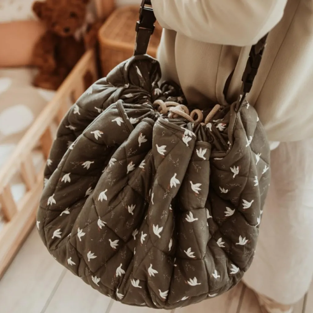 Clearance Tapis de jeu 2 en 1 Noomad Organic Soft Birds Tapis De Jeu