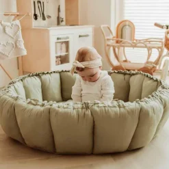 Hot Tapis de jeu 3 en 1 Organic Coco Vert Tapis De Jeu