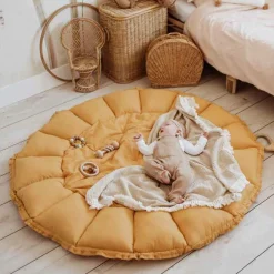 Online Tapis de jeu 3 en 1 Organic Coco Moutarde Tapis De Jeu