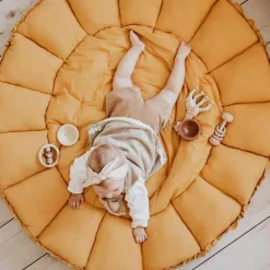 Online Tapis de jeu 3 en 1 Organic Coco Moutarde Tapis De Jeu