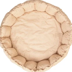 Best Tapis de jeu 3 en 1 Organic Coco Stripes Brown Tapis De Jeu