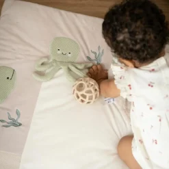 Sale Tapis de jeu Animals Laurel Green-Warm Linen (75 x 95 cm) Tapis D'Éveil