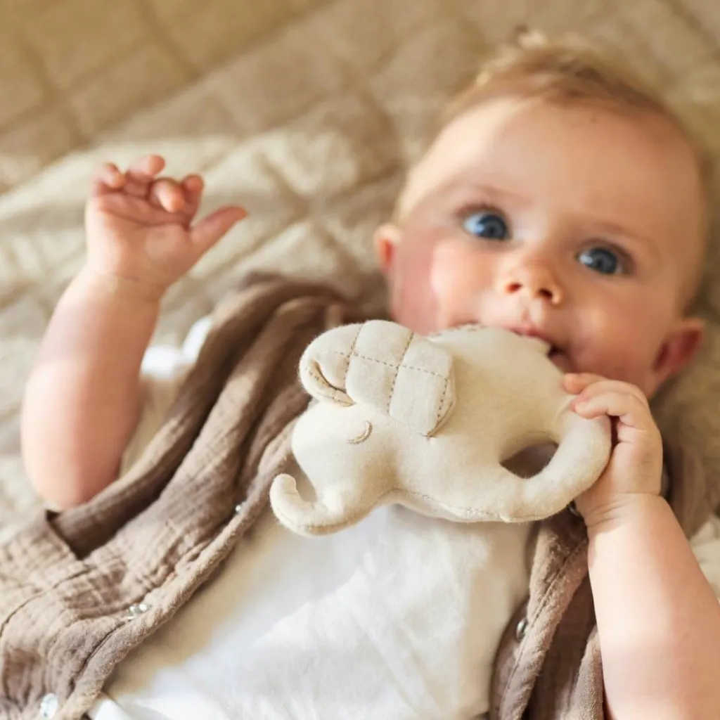 Discount Tapis de jeu Box Teddy Warm Sand (75 x 95 cm) Tapis De Jeu