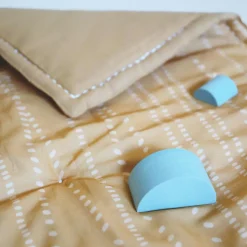 Discount Tapis de jeu carré Nepo Caramel (100 x 100 cm) Tapis De Jeu