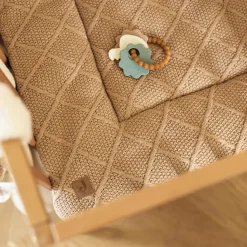 Hot Tapis de jeu Check Knit Biscuit (75 x 95 cm) Tapis De Jeu