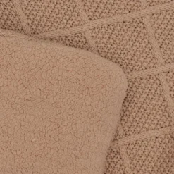 Hot Tapis de jeu Check Knit Biscuit (75 x 95 cm) Tapis De Jeu