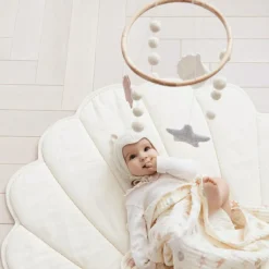 Outlet Tapis de jeu coquillage écru Tapis De Jeu