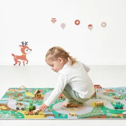 Discount Tapis de jeu Cross Roads Campagne (120 x 78 cm) Tapis De Jeu