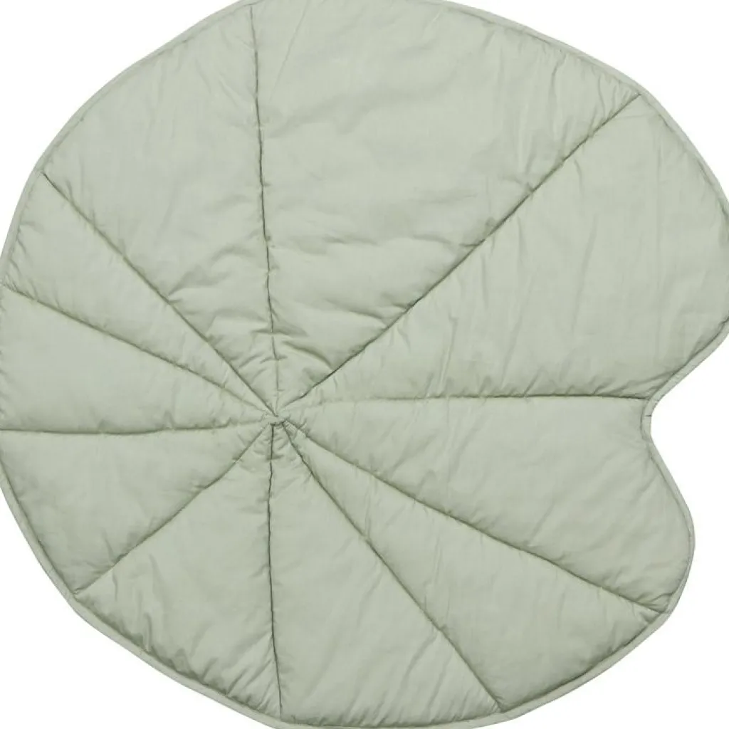Tapis de jeu en coton bio Nénuphar Olive (95 cm) Tapis De Jeu