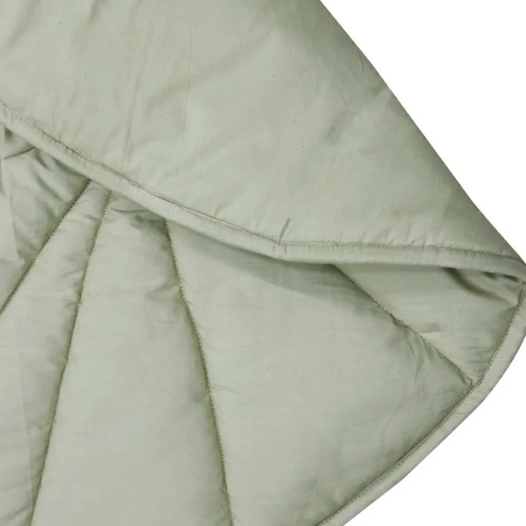 Tapis de jeu en coton bio Nénuphar Olive (95 cm) Tapis De Jeu