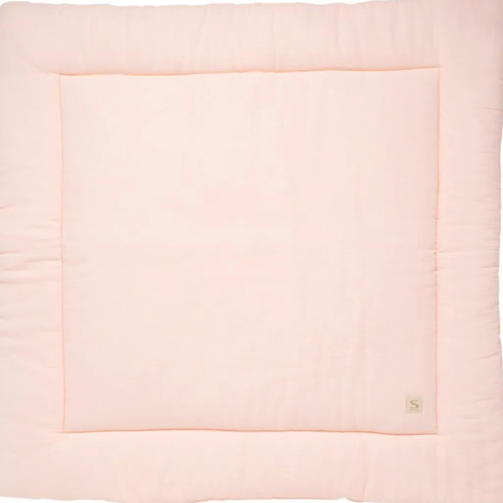 Clearance Tapis de jeu en gaze de coton Pétale (100 x 100 cm) Tapis De Jeu