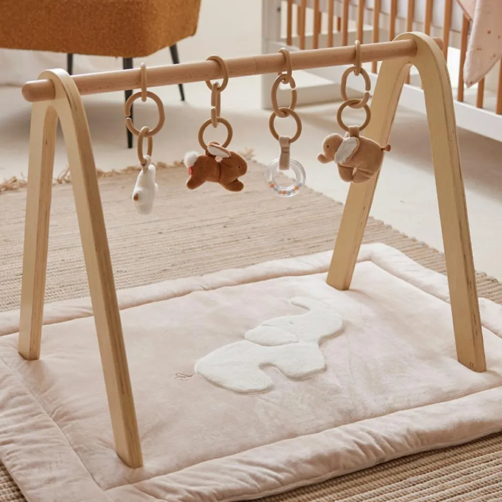 Discount Tapis de parc Bali, Moka & Snow (75x95 cm) Tapis D'Éveil