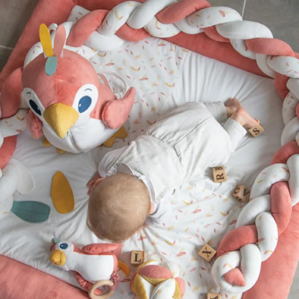 New Tapis de parc Happy (100 x 100 cm) Tapis De Jeu