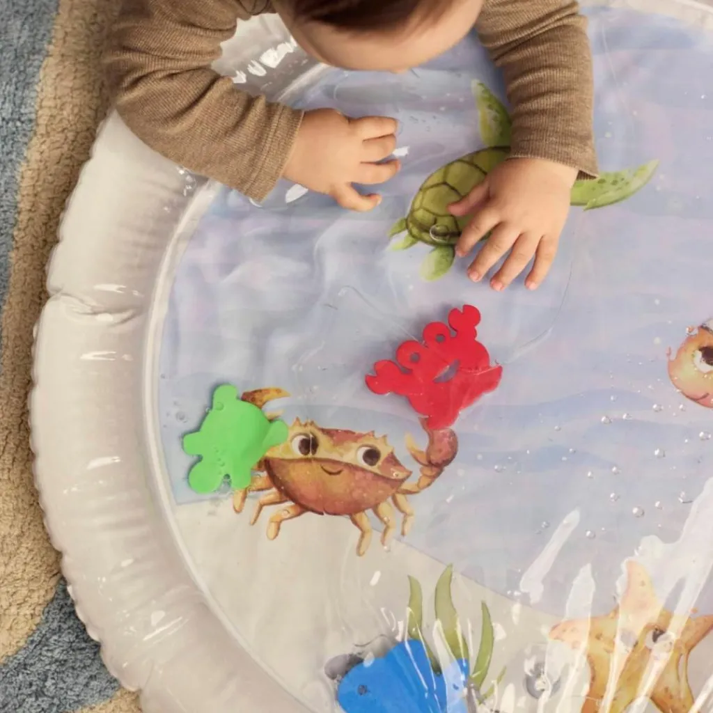 Sale Tapis d'eau pour temps sur le ventre Amis de la mer Tapis D'Eau