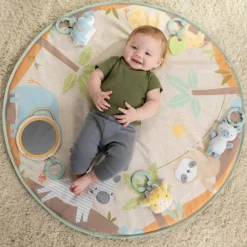 New Tapis d'éveil avec arche en bois Tanner Tapis D'Éveil