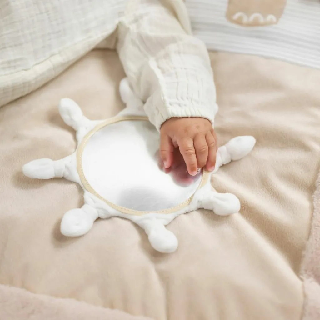 Discount Tapis d'éveil avec arches Ernest, Flo et Oli (80 x 80 cm) Tapis D'Éveil