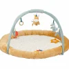 Hot Tapis d'éveil avec arches Felix et Léo (90 cm) Tapis D'Éveil