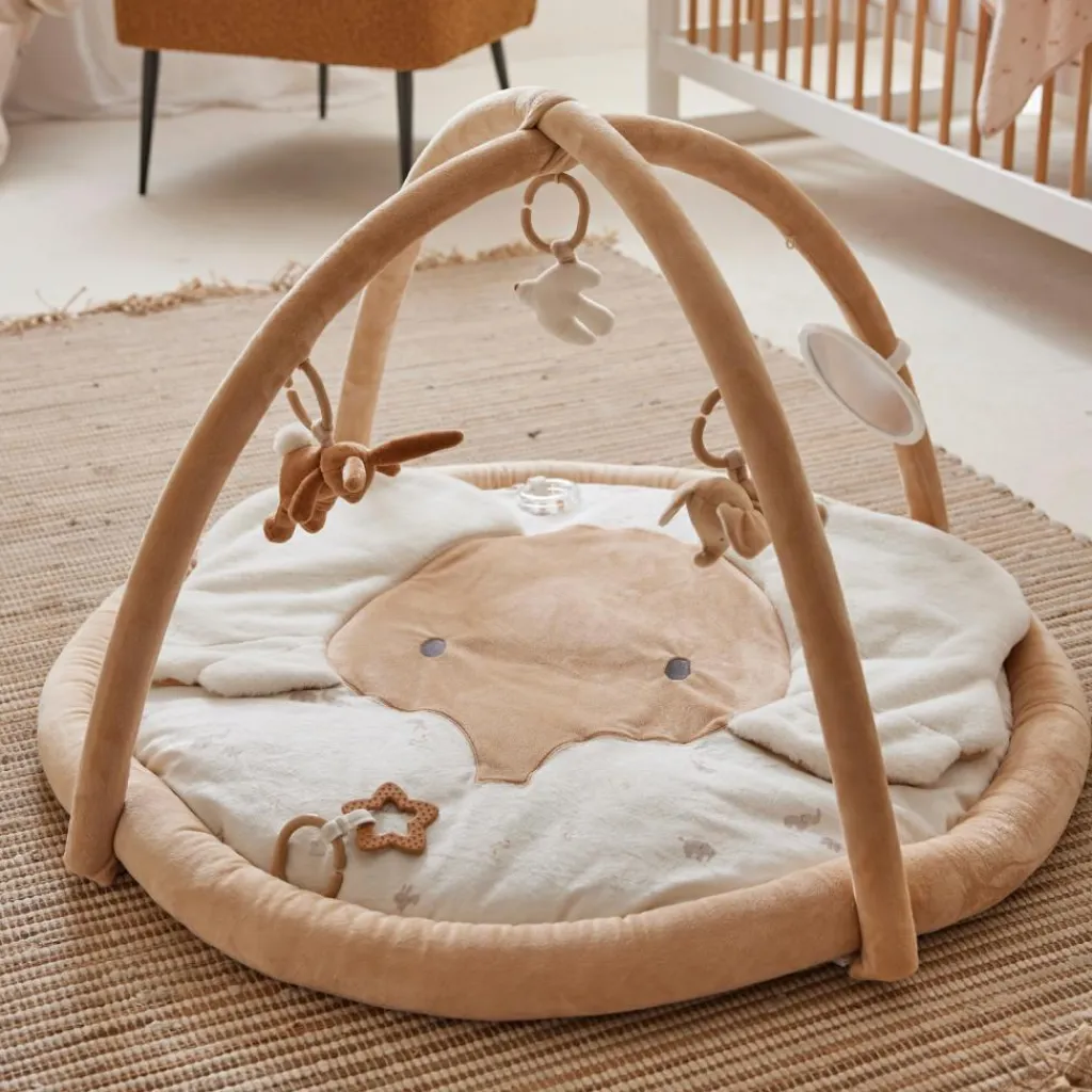 Online Tapis d'éveil Bali, Moka & Snow (85x77 cm) Tapis D'Éveil