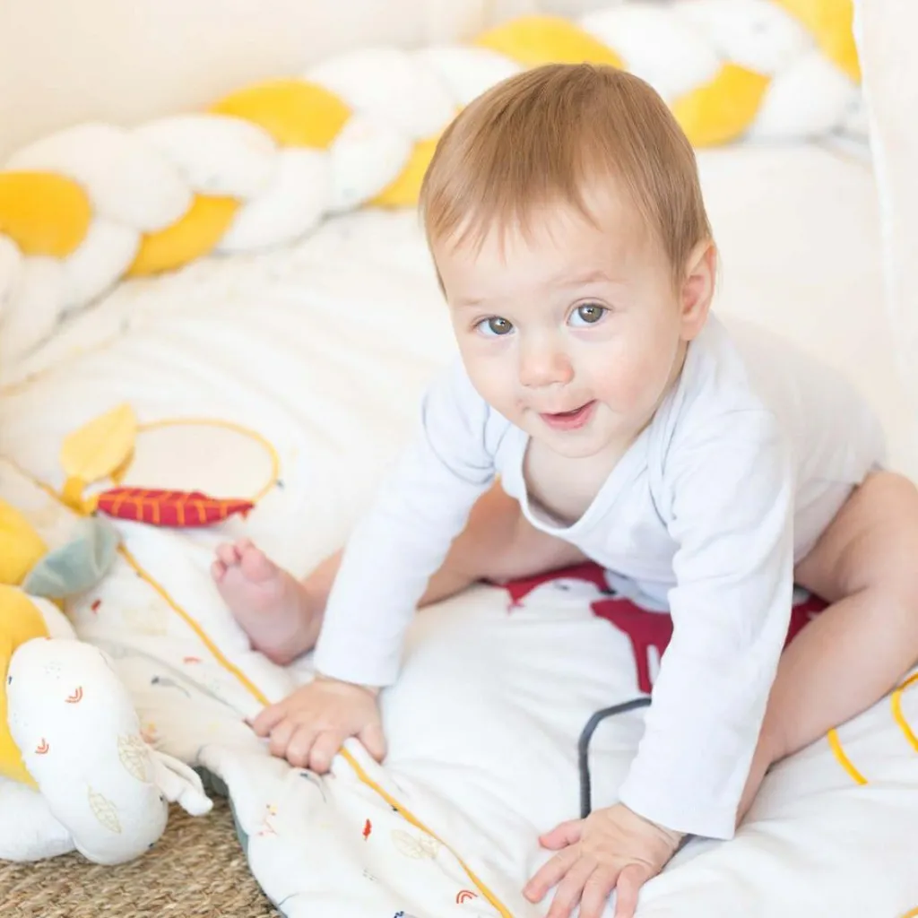 Best Tapis d'éveil Cache-cache en forêt (100 x 100 cm) Tapis D'Éveil