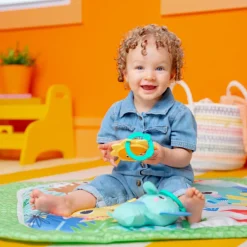 Tapis d'éveil et d'activités Jungle Vert Tapis D'Éveil