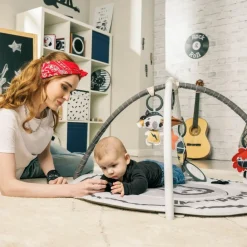 Sale Tapis d'éveil Gymini Tiny Rockers (90 x 90 cm) Tapis D'Éveil
