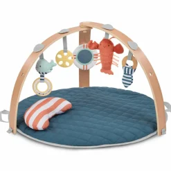 Hot Tapis d'éveil réversible Cozy Spot avec arche en bois Tapis D'Éveil