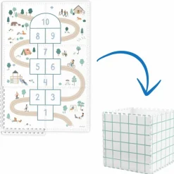 Sale Tapis puzzle 3 en 1 Tiloo Marelle (120 x 180 cm) Tapis De Jeu