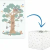 Outlet Tapis puzzle 3 en 1 Tiloo Treehouse (120 x 180 cm) Tapis De Jeu