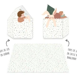 Sale Tapis puzzle 3 en 1 Tiloo Village (120 x 180 cm) Tapis De Jeu