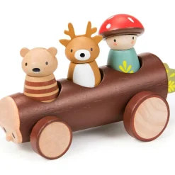 Hot Taxi des animaux de la forêt Figurines De Jeu