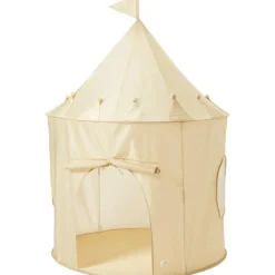 Online Tente en tissu recyclé Uni crème Tente De Jeu