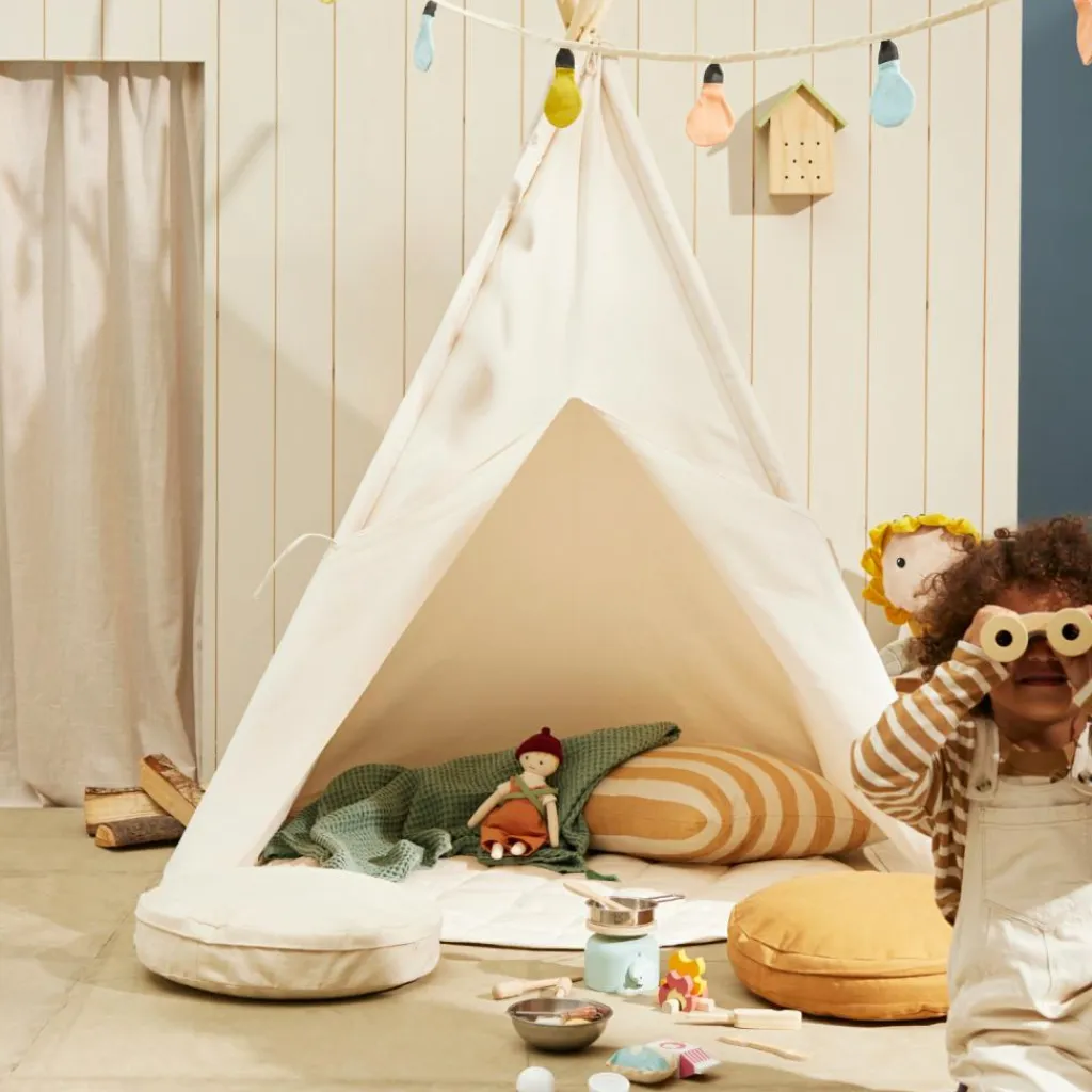 Hot Tente tipi Blanc cassé Tipi