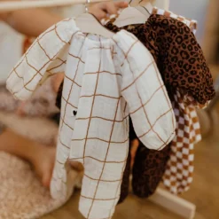 Online Tenue pour poupée Gaze Léopard Marron (sans col) Accessoires Poupée