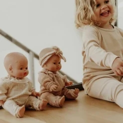 New Tenue pour poupée Petits Carreaux (avec col) Accessoires Poupée