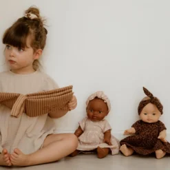 Clearance Tenue pour poupée robe Beige Petits Cœurs Accessoires Poupée