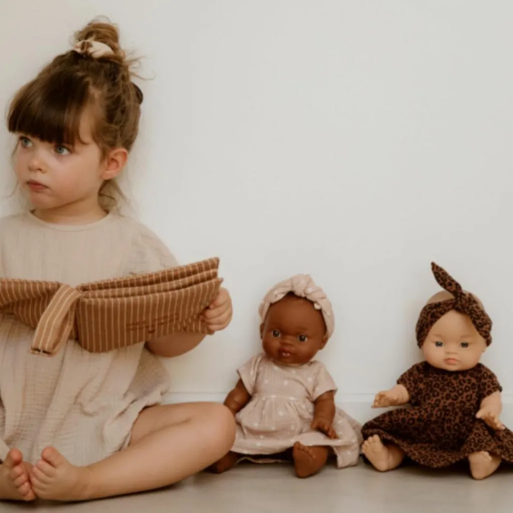 Clearance Tenue pour poupée robe Beige Petits Cœurs Accessoires Poupée