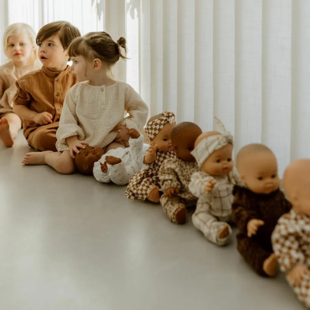 Clearance Tenue pour poupée robe Beige Petits Cœurs Accessoires Poupée