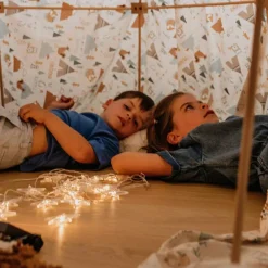 Sale Toiles pour cabane Pack Castor Renards et tipis Cabane Intérieur