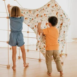 Hot Toiles pour cabane Pack Libellule Renards et tipis Cabane Intérieur