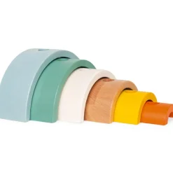 Tortue arc-en-ciel empilable à rouler Sweet Cocoon Jouet À Empiler